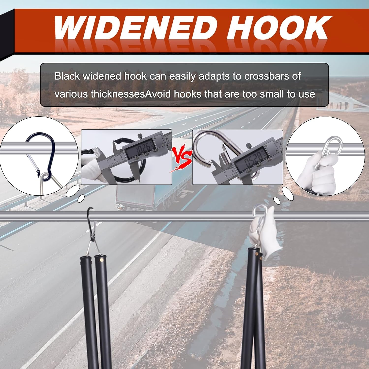 20" Double Tender Spring Kit with Trailer Hose Holder Heavy Duty Tender Spring for Semi Truck Air Lines Kit 3 in 1 Air Lines Holder for Semi Truck Trailer Tractor