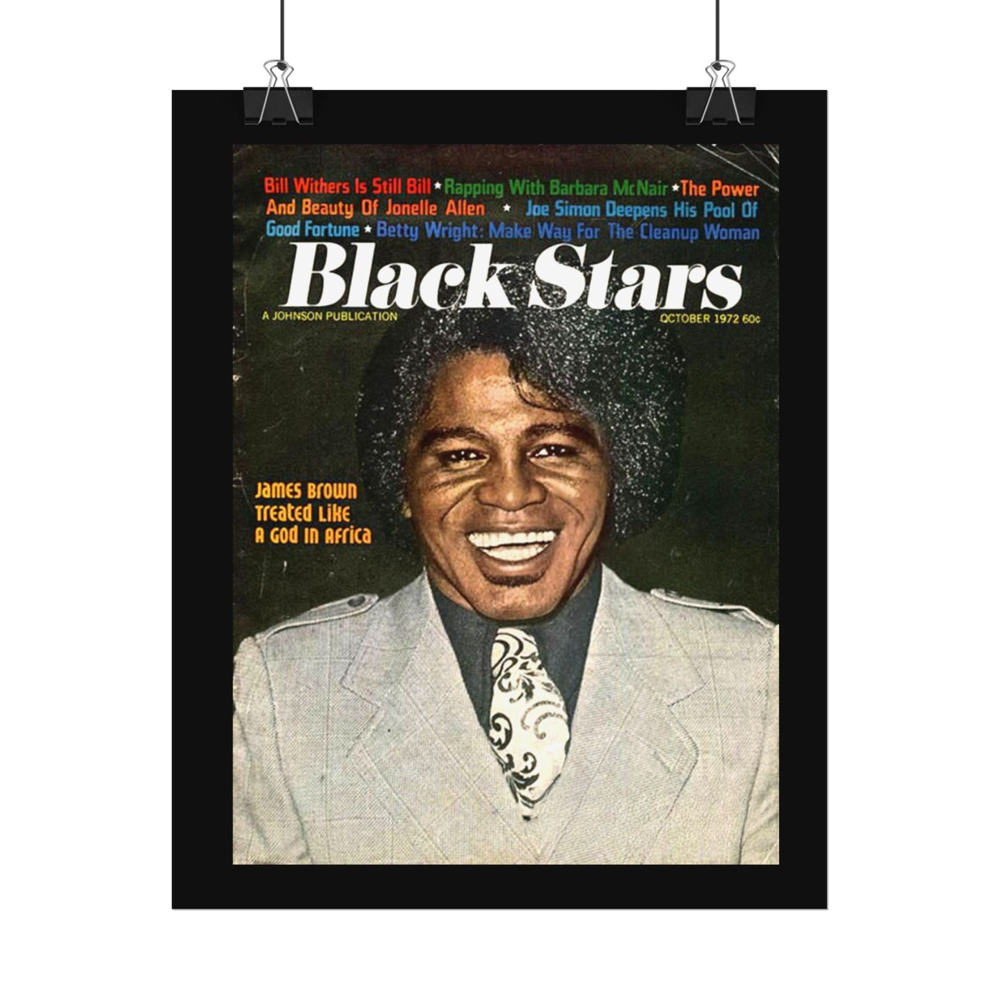 Rolled Posters - JAMES BROWN