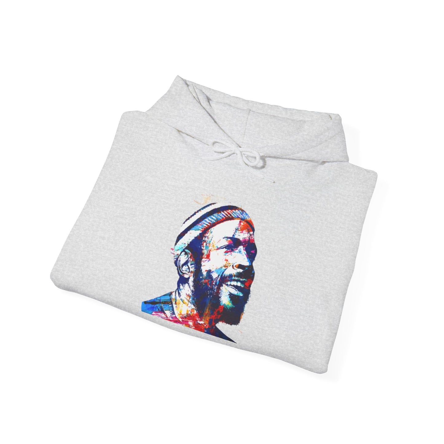 Marvin Gaye Abstract Paintings Unisex Heavy Blend™ Crewneck Sweatshirt Unisex Heavy Blend™ Hooded Sweatshirt