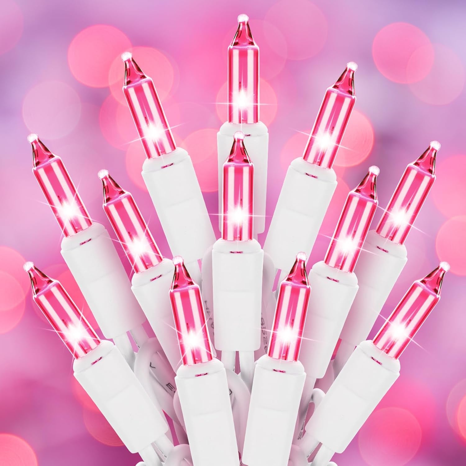 St. Patrick Mini String Lights, 50 Count 12 Feet Incandescent Bulb St Patrick Day Lights, Waterproof Green Lights for Indoor Xmas Tree Garland Birthday Wedding Party Festival Decoration, Green Wire