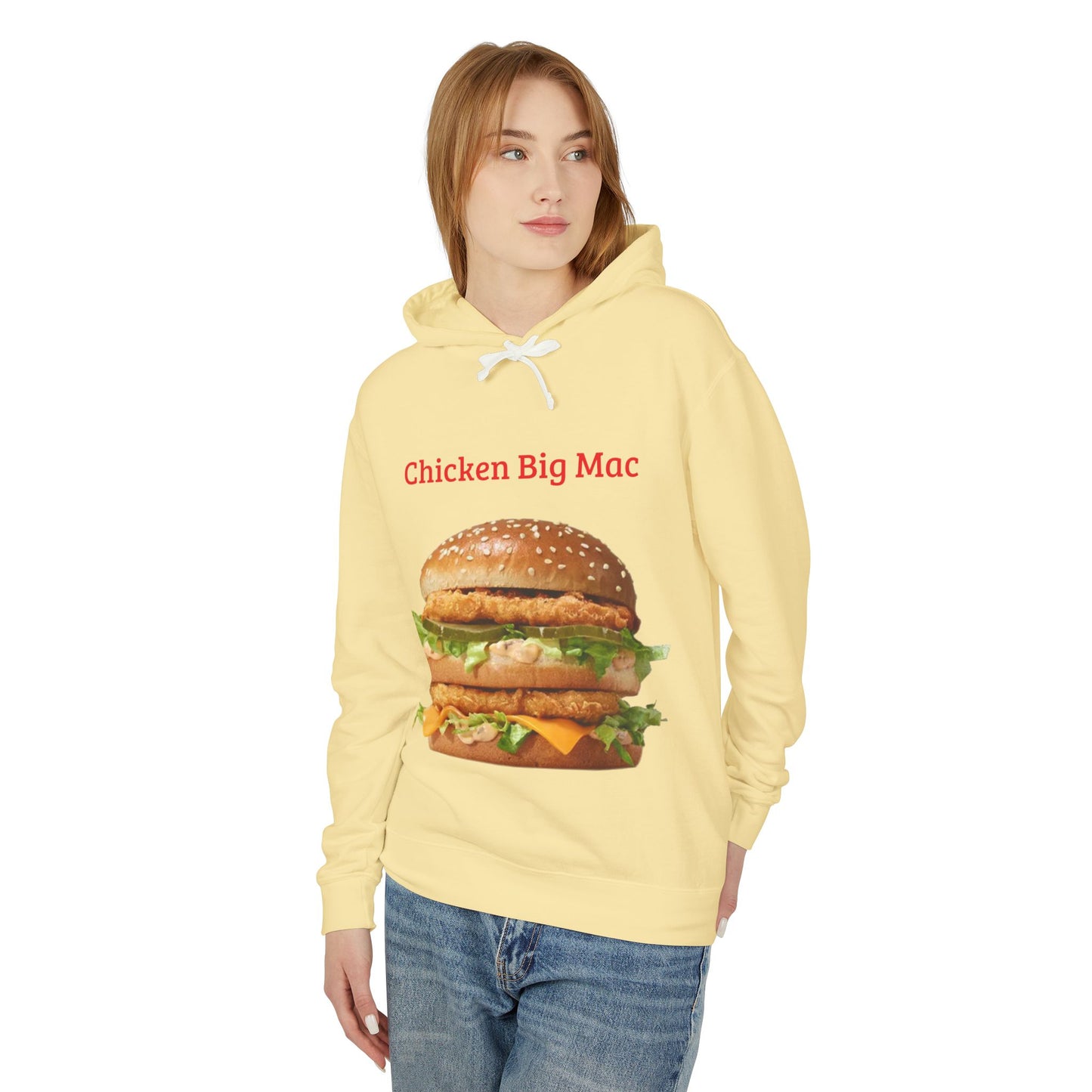 Chicken Big Mac Unisex Hooded Hoodie Sweatshirt