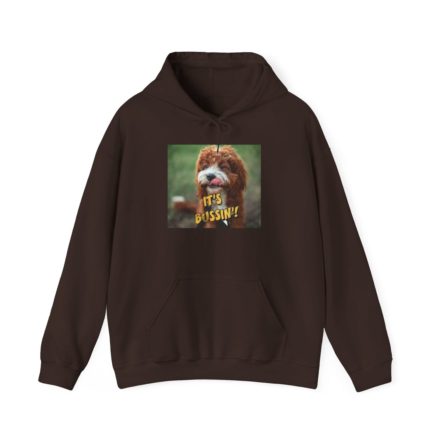 IT'S BUSSIN DOG Unisex Heavy Blend™ Hooded Sweatshirt