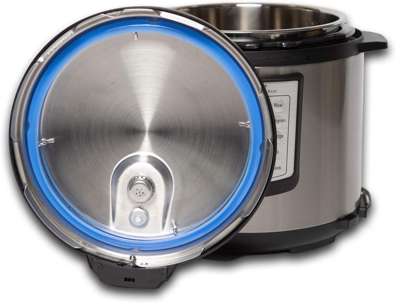 Silicone Sealing Rings Compatible for Instant Pot 6 Quart Pressure Cookers - 1 Pcs Replacement Silicone Gasket Seal Rings Fit IP-DUO60, DUO50, LUX60, LUX50, CSG60, and CSG50 - Clear