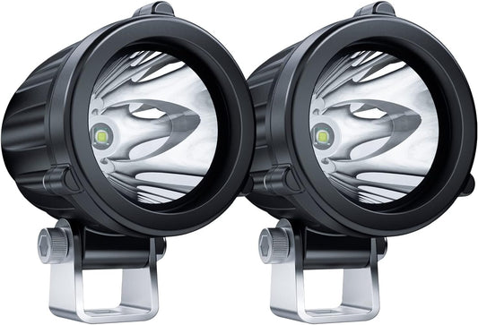 2 Inch LED round Light 20W Spot Driving Light Waterproof Off-Road Work Lamp for Motorcycle, ATV, UTV, Dirt Bike, 4X4 Pickup Truck, Boat, Trailer