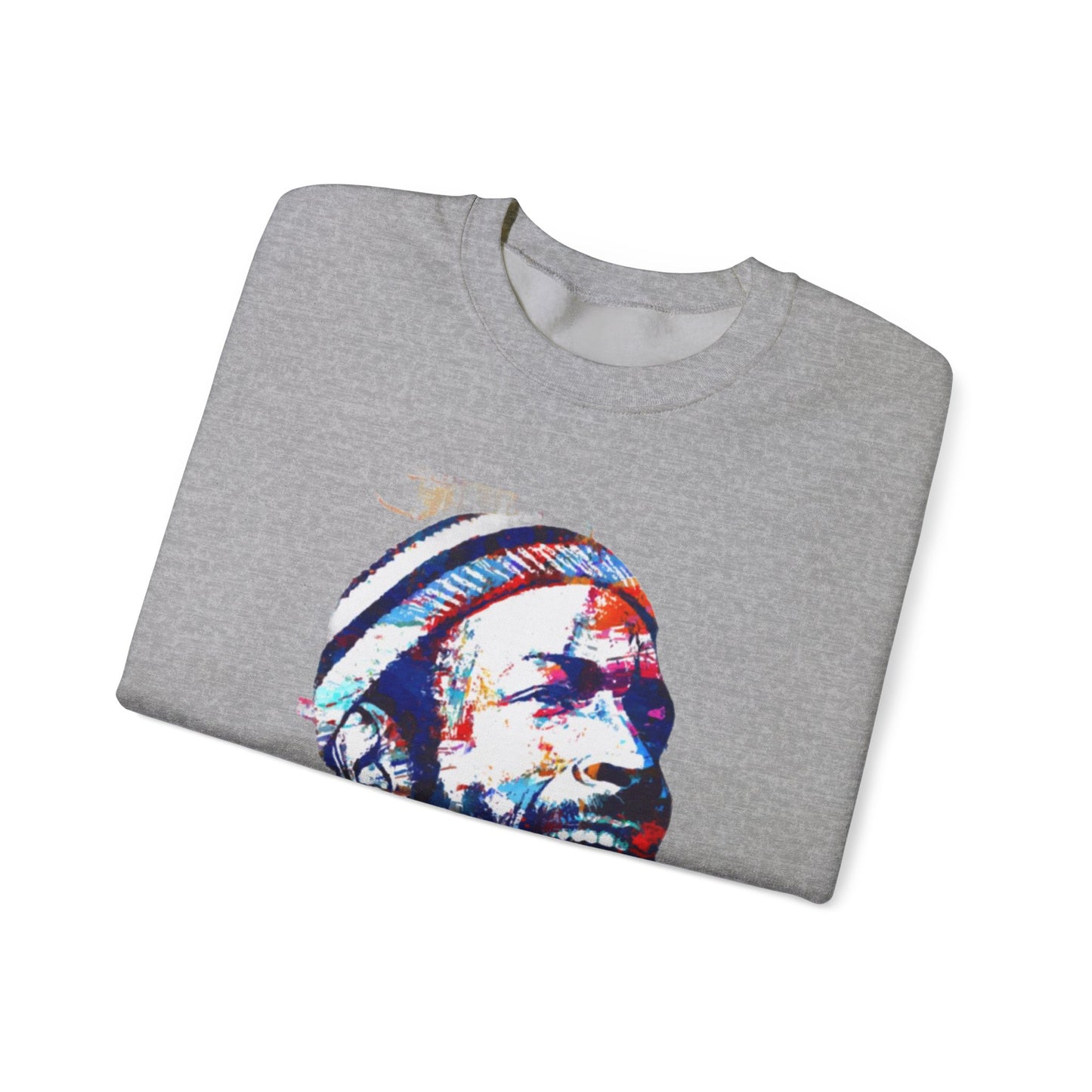 Marvin Gaye Abstract Paintings Unisex Heavy Blend™ Crewneck Sweatshirt