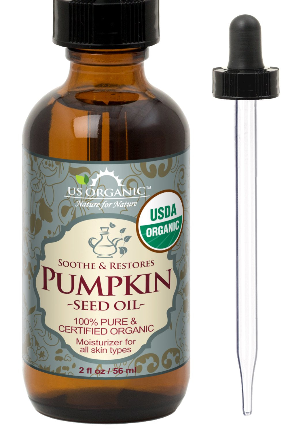100% Pure Peppermint Essential Oil - USDA Certified Organic - 10 Ml Pack of 2 - W/Improved Caps and Droppers (More Size Variations Available) TLBH