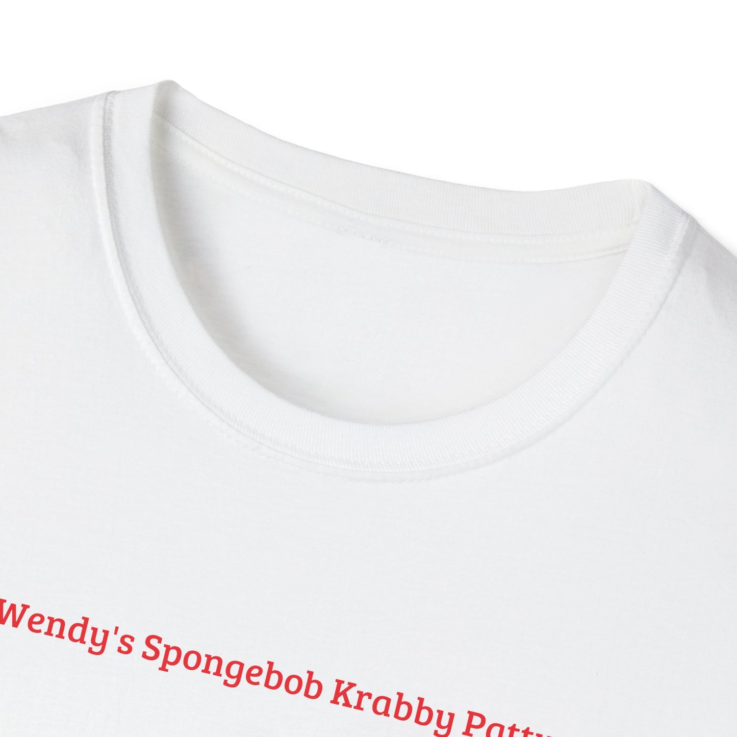 Wendy's Spongebob Krabby Patty Unisex Softstyle T-Shirt