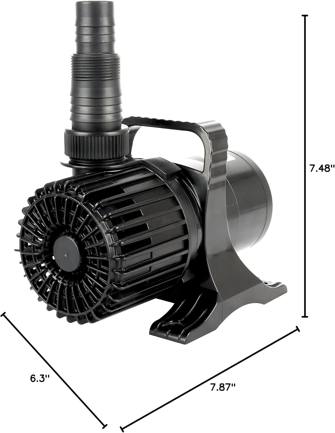 (7000GPH-320W, UL Listed) High Flow Submersible Water Pump - Pond Pump - Submersible Pump - Water Fountain Pump - Aquarium Pump,Ps- 7000 TRUCK DRIVER