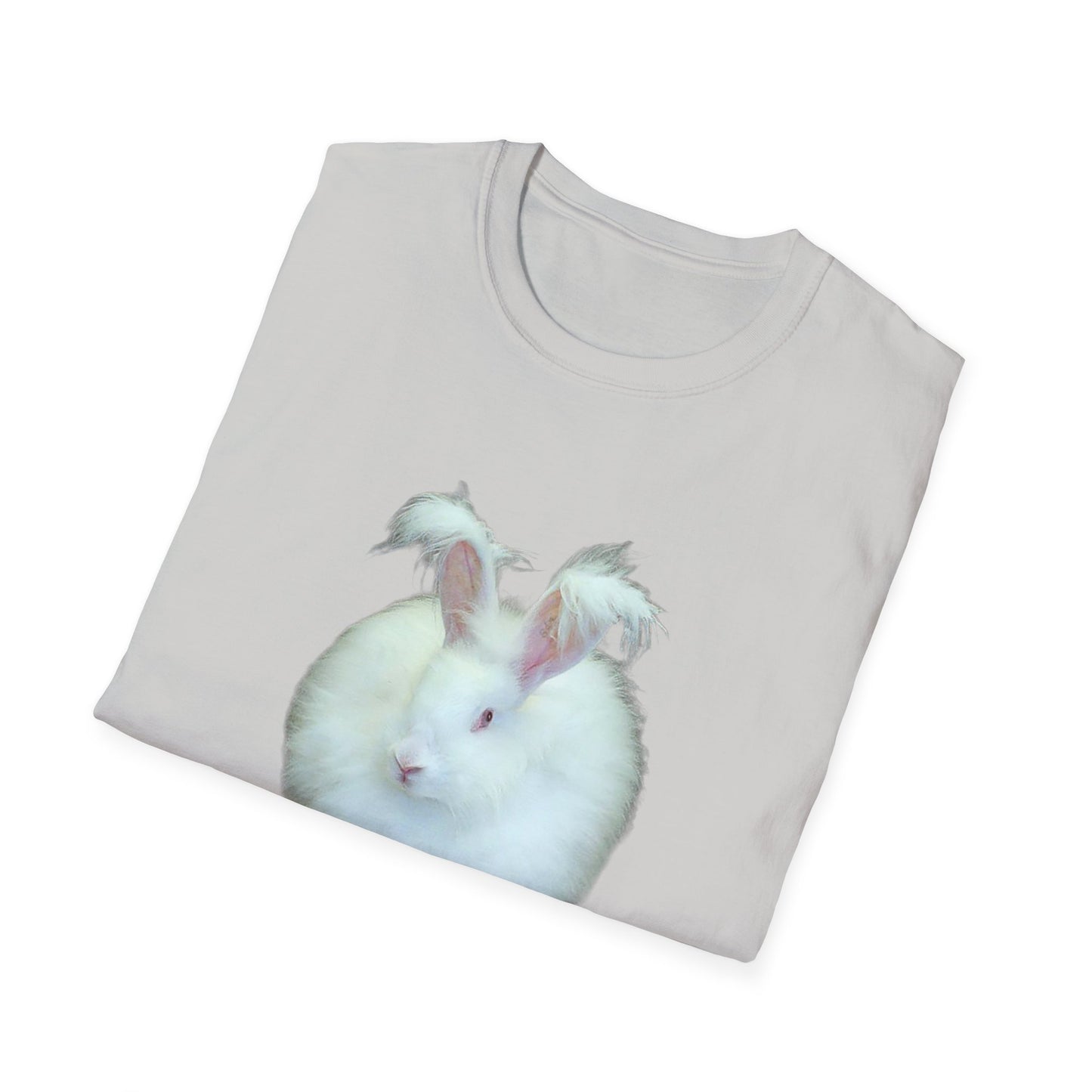 Angora Rabbit Unisex Softstyle T-Shirt