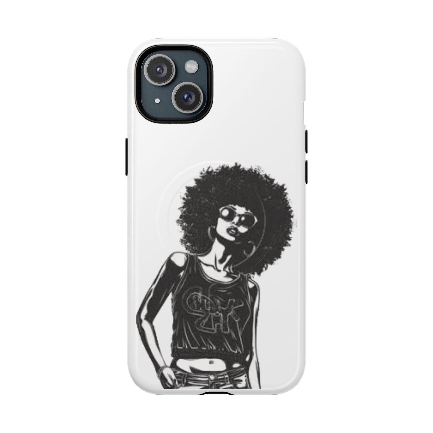 Afro Hip Hop Chic Tough Magnetic Cases