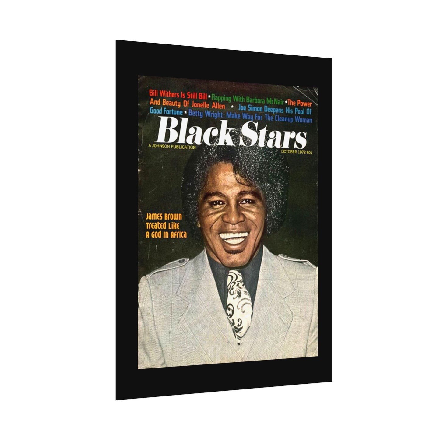 Rolled Posters - JAMES BROWN