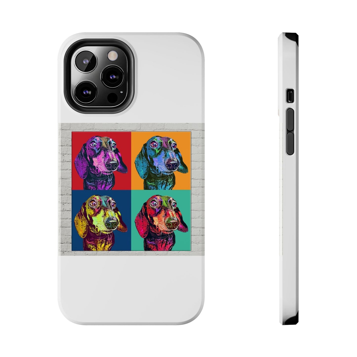 Andy Warhol Custom POP ART Pet Dog Tough Phone Cases