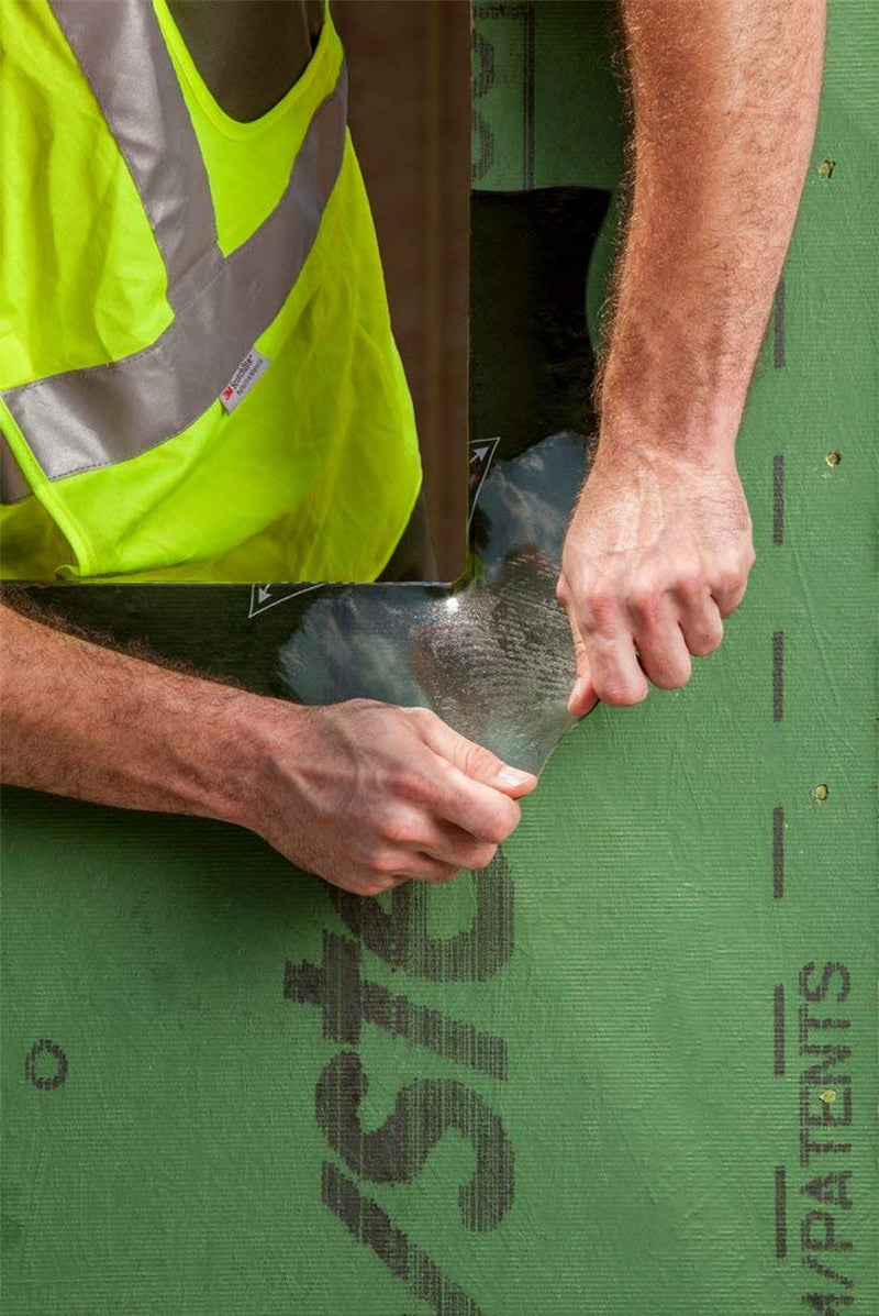 Huber Stretch Tape | Self-Adhesive Flexible Flashing for Doors-Windows (10" X 20')