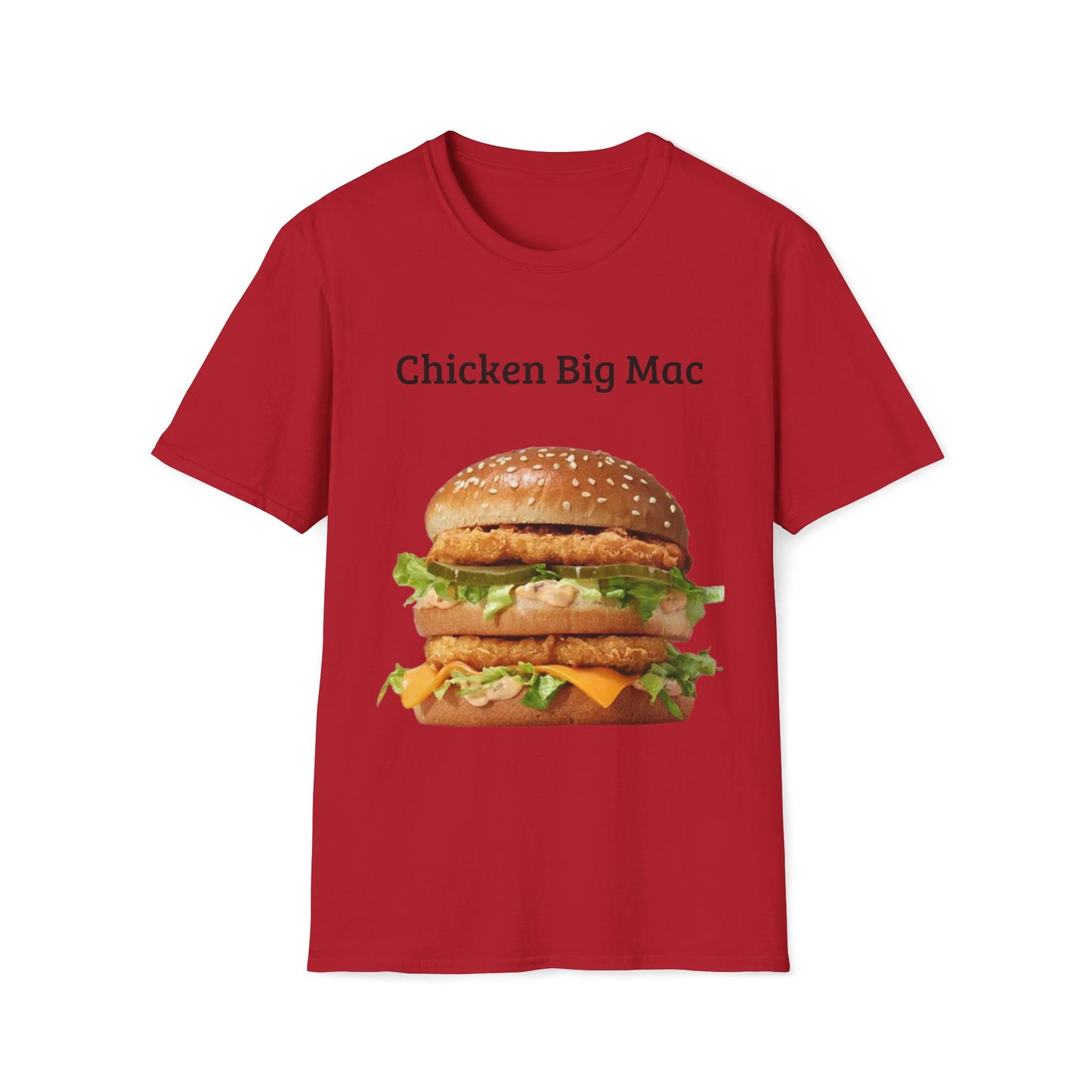 Chicken Big Mac Unisex Softstyle T-Shirt