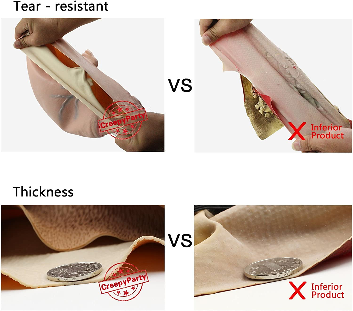 Animal Mask Costume Novelty Halloween Costume Party Latex Animal Head Mask Alpaca Mask White (Llama)