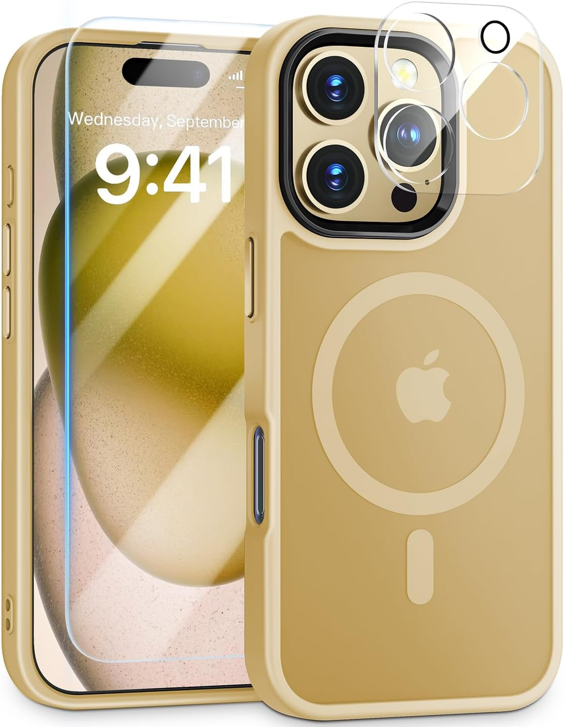 Magnetic for Iphone 16E Case 2025 [Anti-Yellowing] [12FT Military Drop Protection] [Fit for Magnetic Accessories] Sleek Anti-Scratch Case for Iphone 16E, 6.1-Inch, Clear