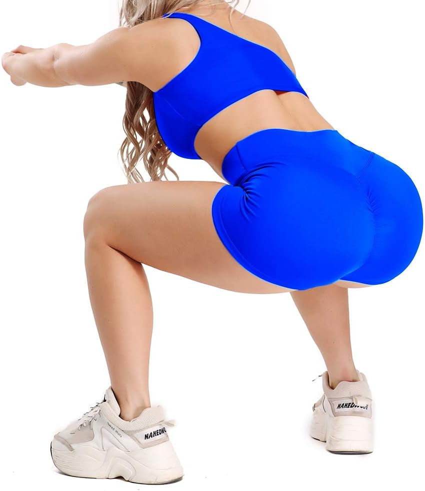 Women Scrunch Booty Sexy Shorts High Waist Gym Workout Butt Lifting Yoga Short Hot Costume Outfit