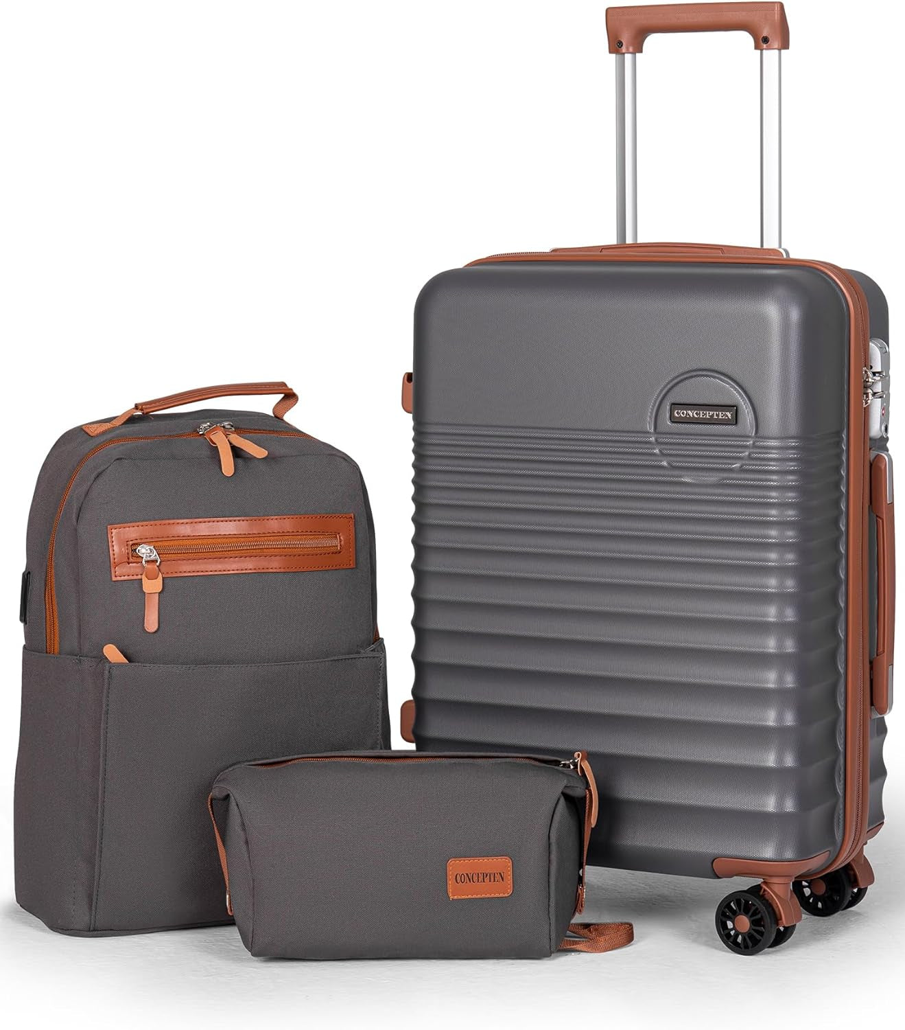 Luggage Sets 5 Piece, Suitcases with Wheels, Hardshell Suitcase Set, ABS Carry on Luggage Set with TSA Lock, Travel Luggage