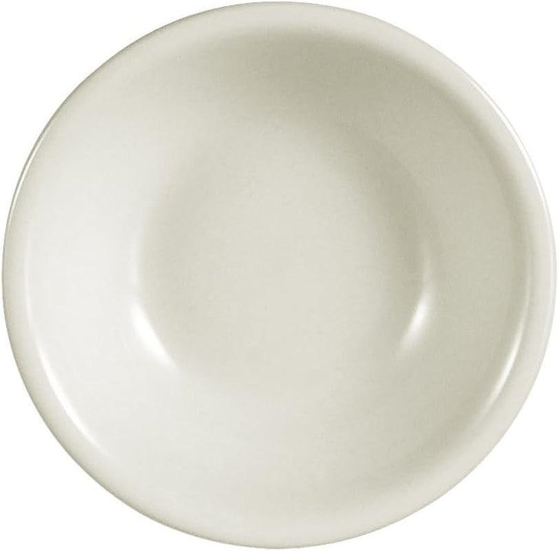 LV-11-R 4-3/4-Inch Las Vegas Rolled Edge Stoneware Fruit Bowl, 4-3/4-Ounce, Red, Box of 36