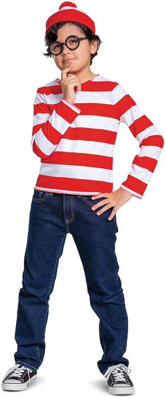 Kids Classic Where'S Waldo Costume