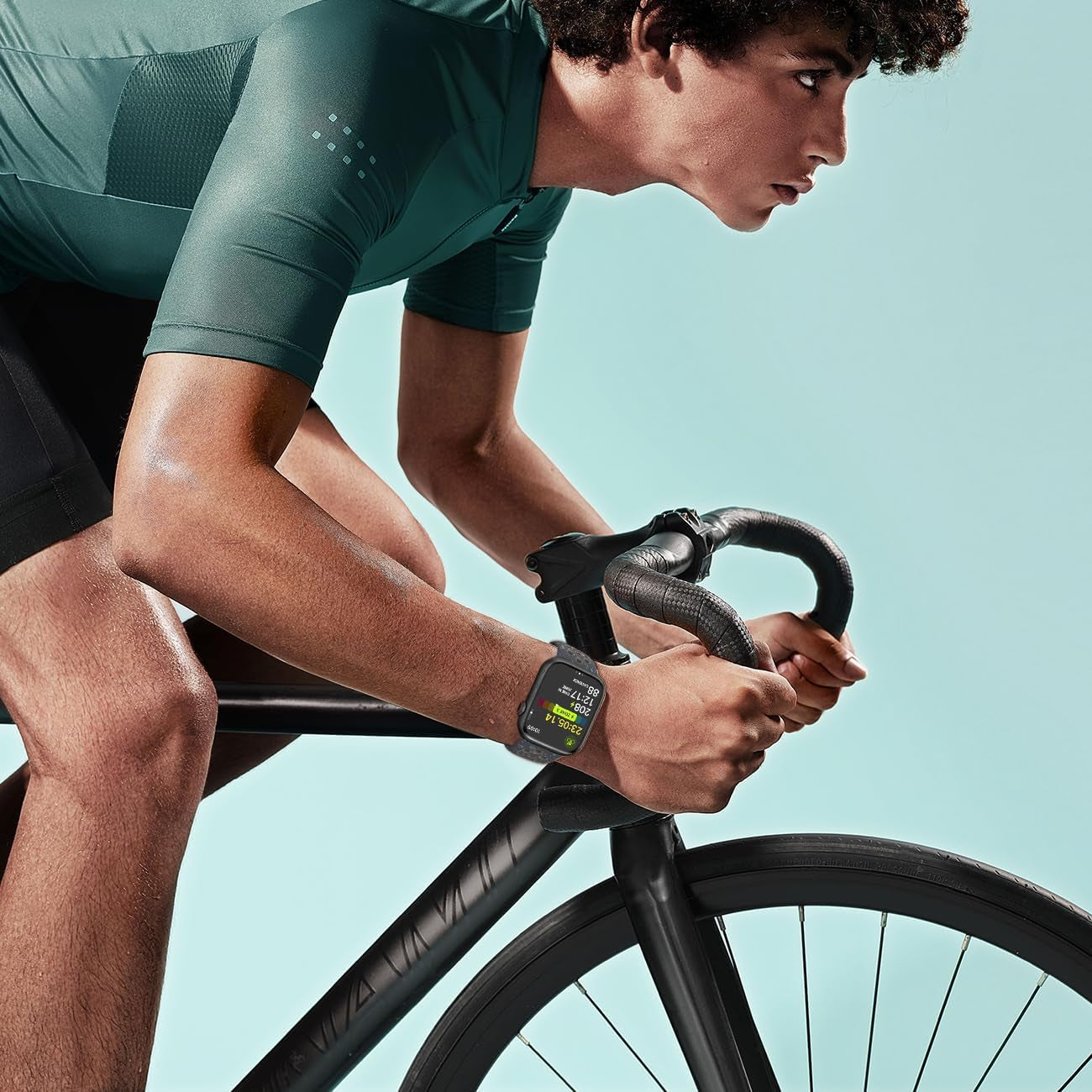 Sport Breathable Bands Compatible for Apple Watch Band 38Mm 40Mm 41Mm 42Mm 44Mm 45Mm 46Mm 49Mm Women Men,Soft Silicone Waterproof Strap for Iwatch Ultra 2/Ultra SE Series 10 9 8 7 6 5 4 3 2 1