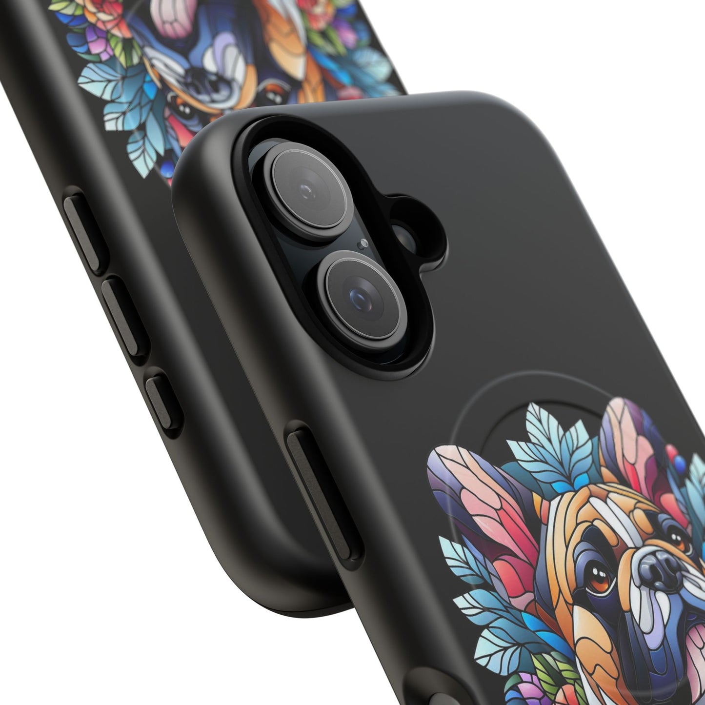 French Bulldog Stained Glass Tough Magnetic Cases