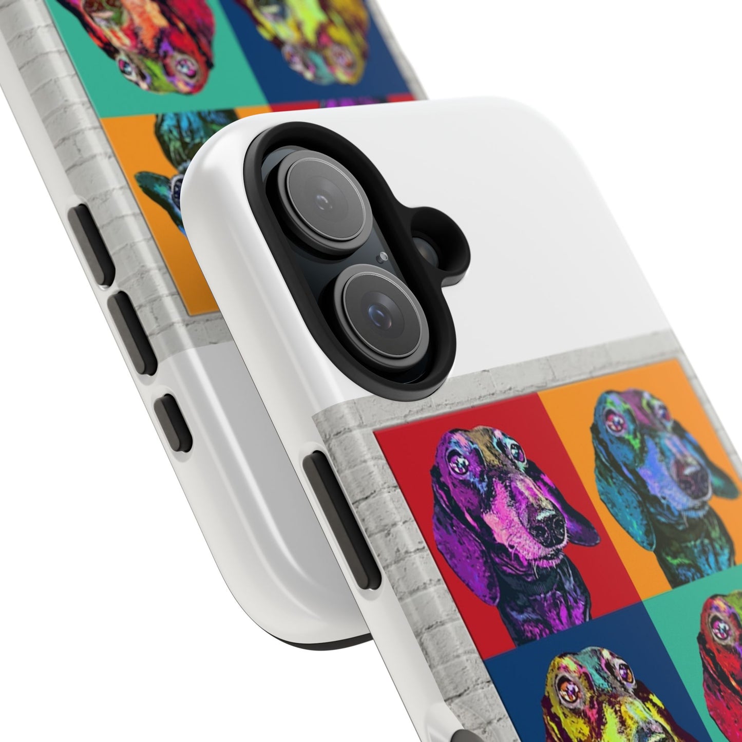 Andy Warhol Custom POP ART Pet Dog Tough Phone Cases