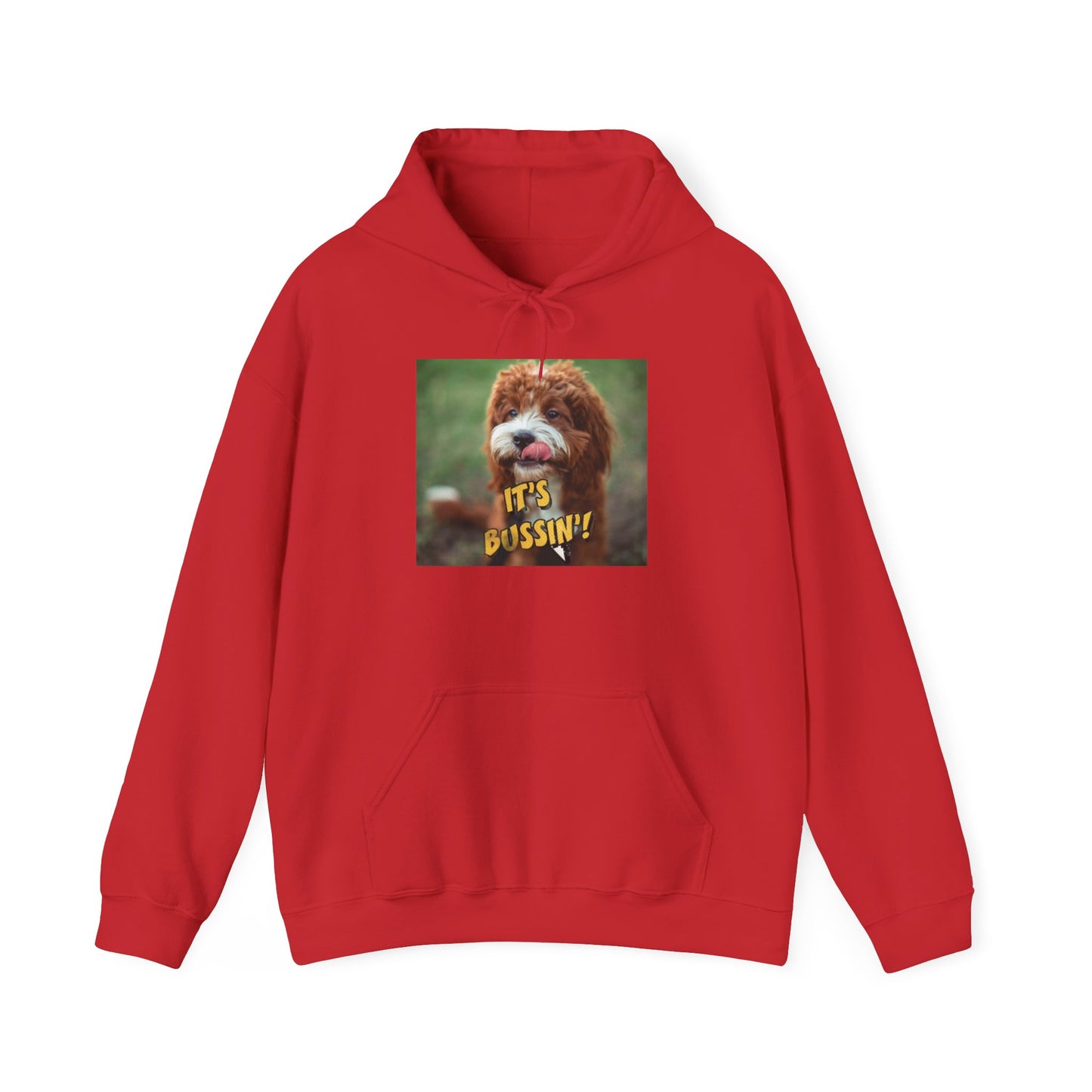 IT'S BUSSIN DOG Unisex Heavy Blend™ Hooded Sweatshirt