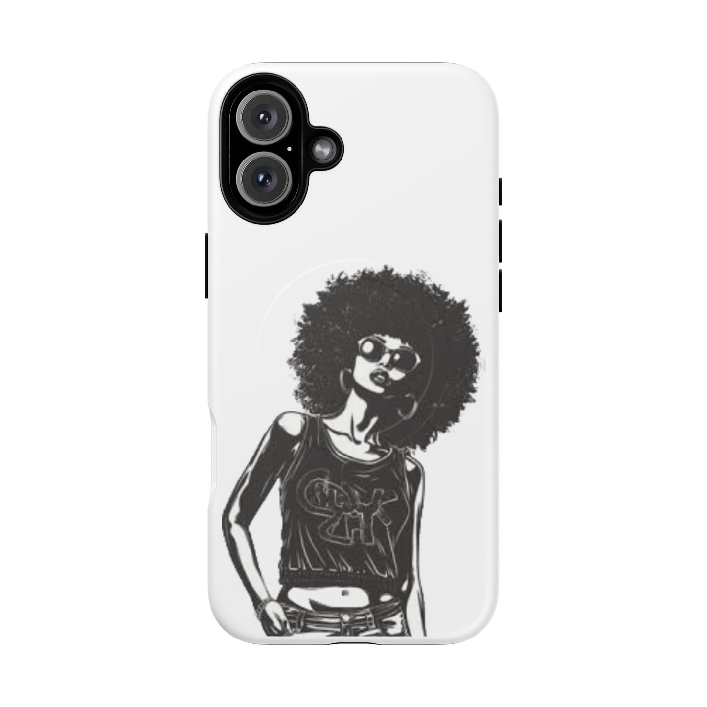Afro Hip Hop Chic Tough Magnetic Cases