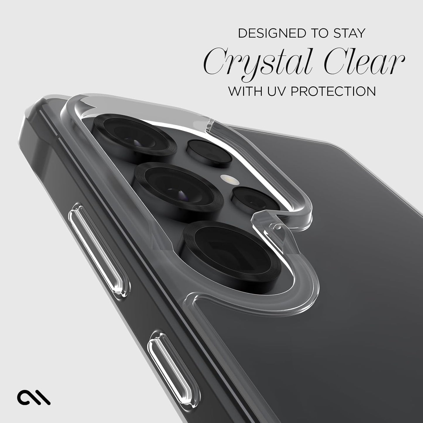 Tough Samsung Galaxy S25 Ultra Case [Wireless Charging] Rugged Phone Case with 12Ft Drop Protection - Anti-Yellowing Heavy Duty Protective Case for Samsung Galaxy S25 Ultra 6.9" - Clear