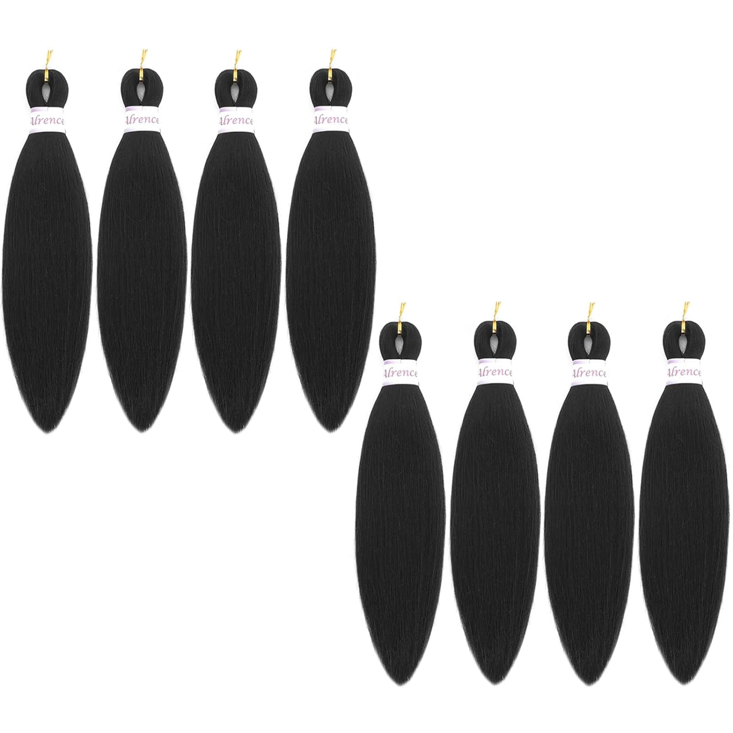 Pre Stretched Braiding Hair Long Braid 12 Inch 8 Packs Professional Braiding Hair Extensions Synthetic Crochet Twist Braids (12 Inch, 2#)