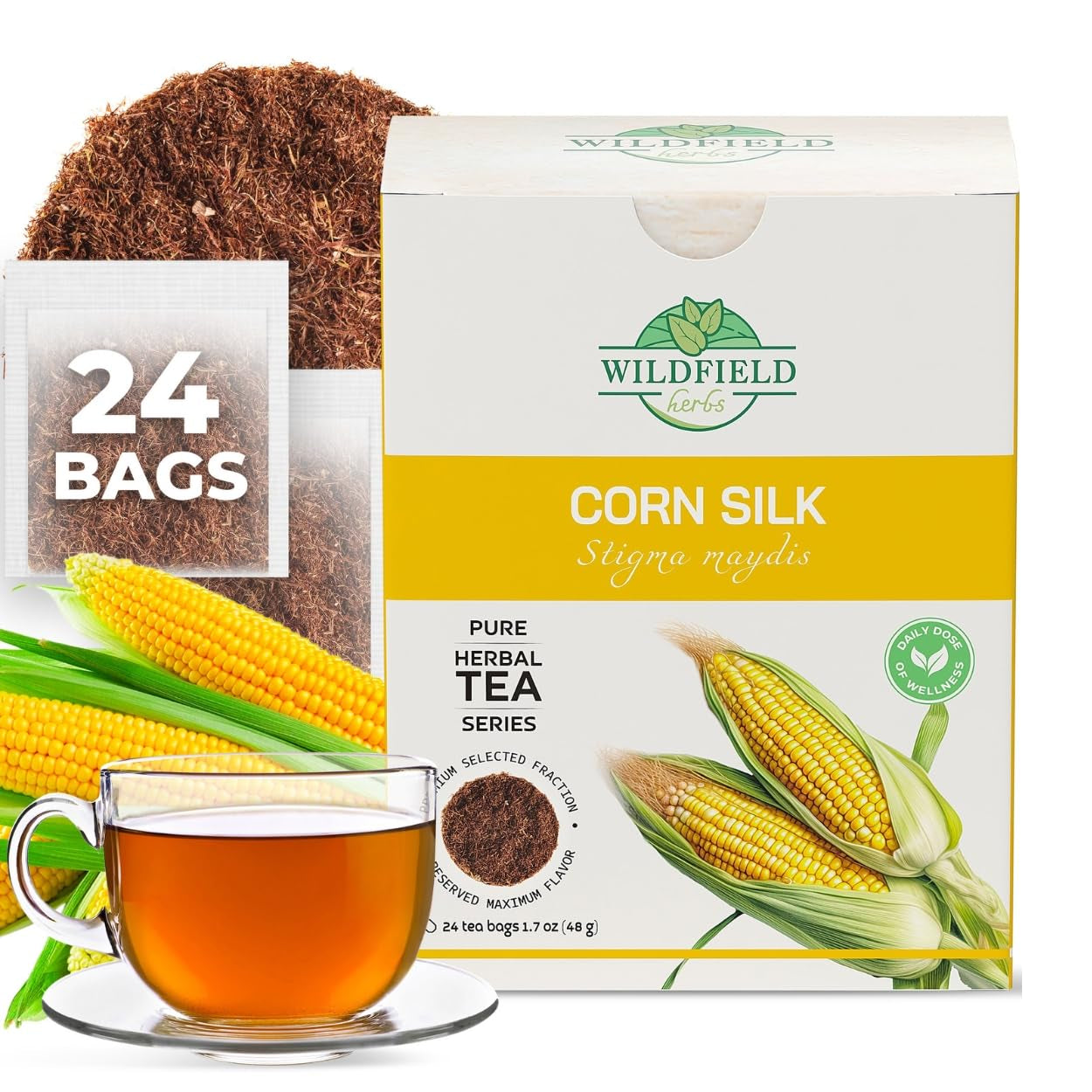 100 Bags Ginger Tea Bags Ginger Root Tea Dry Dried Herb (Zingiber Officinale) - 100 Count 1.5G Tea Bags Ginger Raíz De Jengibre TLBH