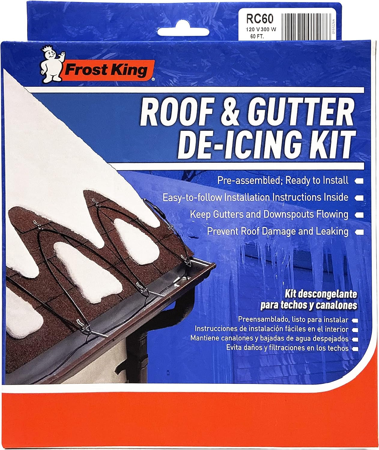 RC60 Heating Cables, 60', Black