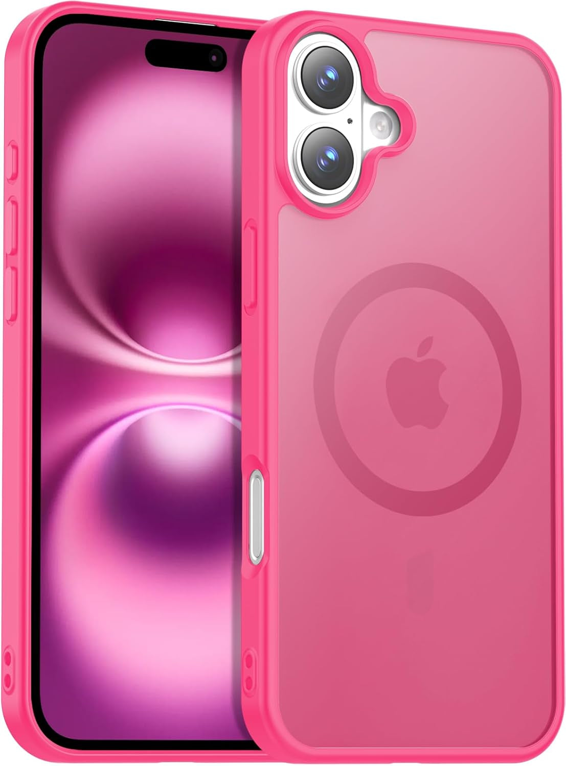 for Iphone 16E Case, [Compatible with Magsafe][Anti-Yellowing][Military-Grade Protection] Shockproof Slim Magnetic Phone Sleeve for Iphone 16E 6.1'', Clear