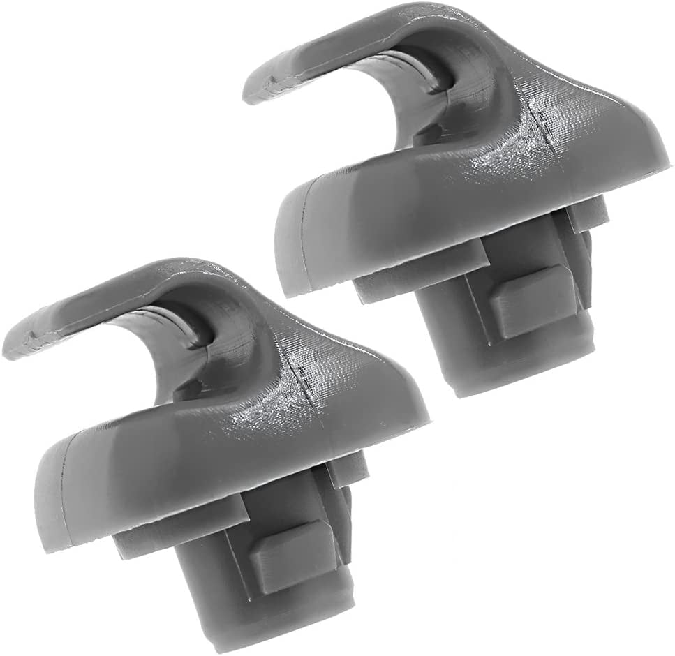 Interior Sun Visor Clips Sunvisor Retainer Clips Sunvisor Clip Replacement for Honda Civic CR-V Acura TSX RSX Replace#74437, 88217S04003ZA, 88217-S04-003ZA (2Pcs)