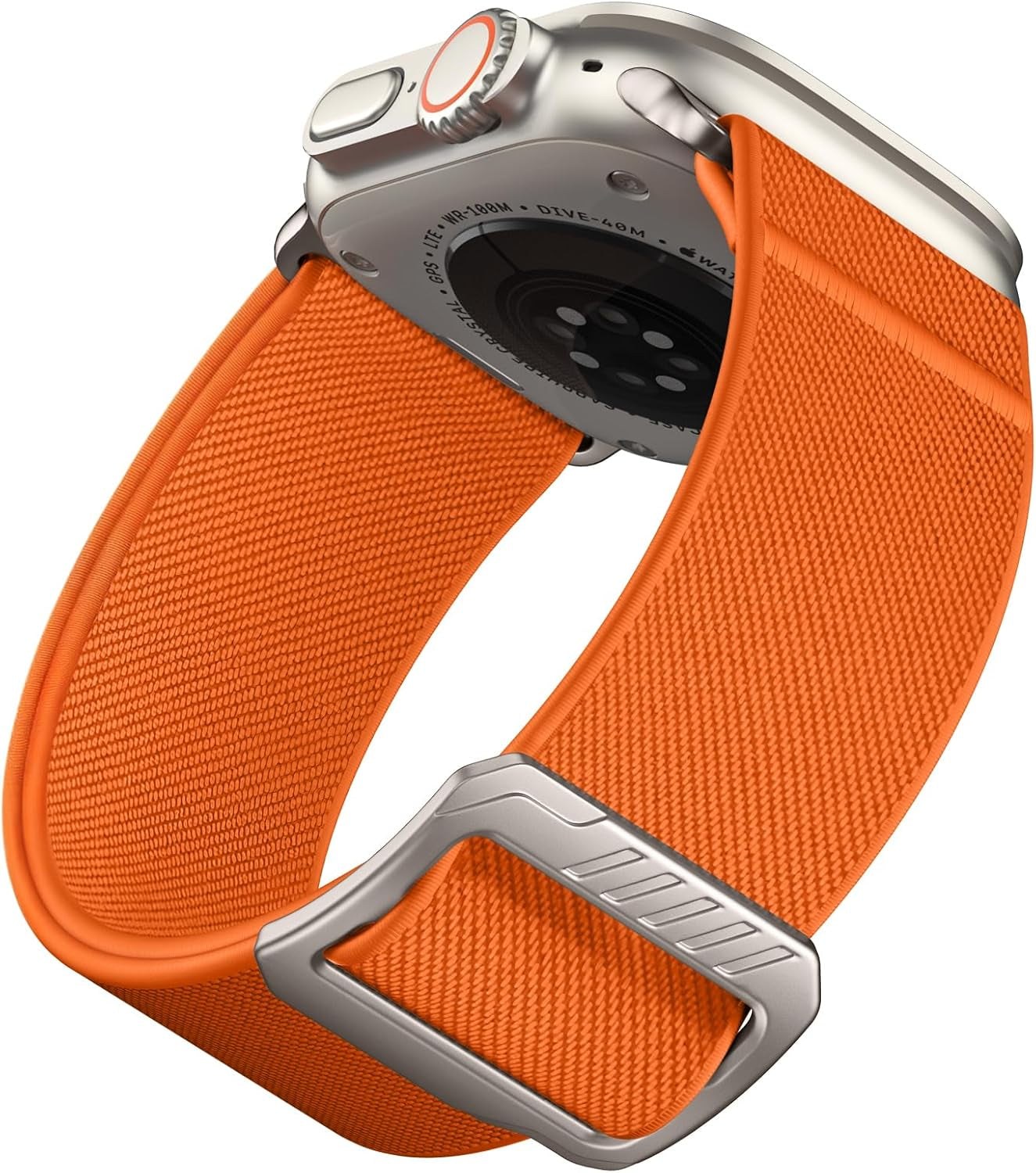 Elastic Sport Bands Compatible with Apple Watch Ultra 2 Band/Ultra Band 49Mm, Iwatch Series 10/9/8/7/6/5/4/3/2/1/SE 42Mm/44Mm/45Mm/46Mm/49Mm Stretchy Nylon Solo Loop Wide Replacement Strap Men Women