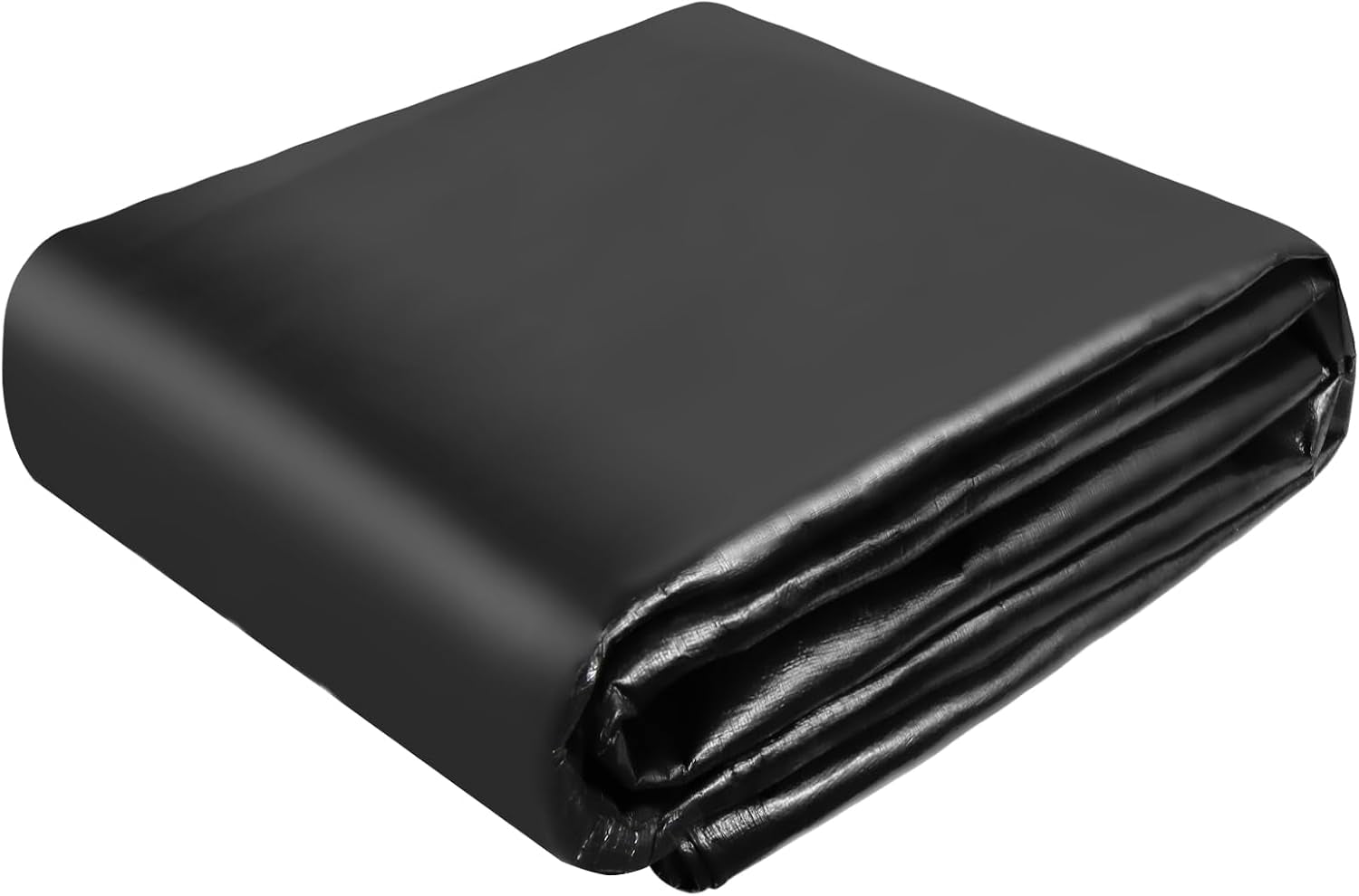 Pond Liner,15X20Ft Pond Liners for Outdoor,28Mil PE Black Koi Fish Pond Liners,Reinforced Pond Underlayment for Water Garden,Waterfall,Fountain