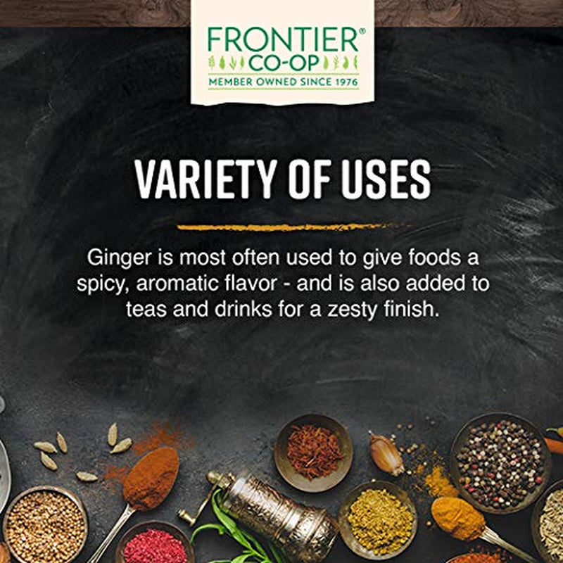 Ginger Root Powder, Kosher, Non-Irradiated | 1 Lb. Bulk Bag | Sustainably Grown | Zingiber Officinale Roscoe TLBH