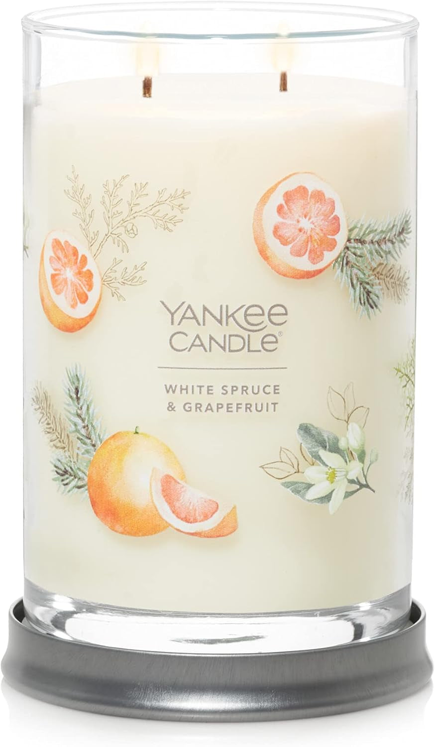 Sage & Citrus Scented, Classic 22Oz Large Jar Single Wick Candle, over 110 Hours of Burn Time, Ideal for Home Decor and Gifts