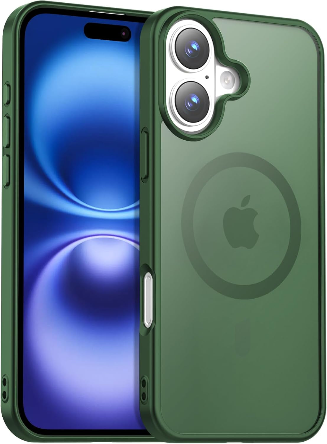 for Iphone 16E Case, [Compatible with Magsafe][Anti-Yellowing][Military-Grade Protection] Shockproof Slim Magnetic Phone Sleeve for Iphone 16E 6.1'', Clear