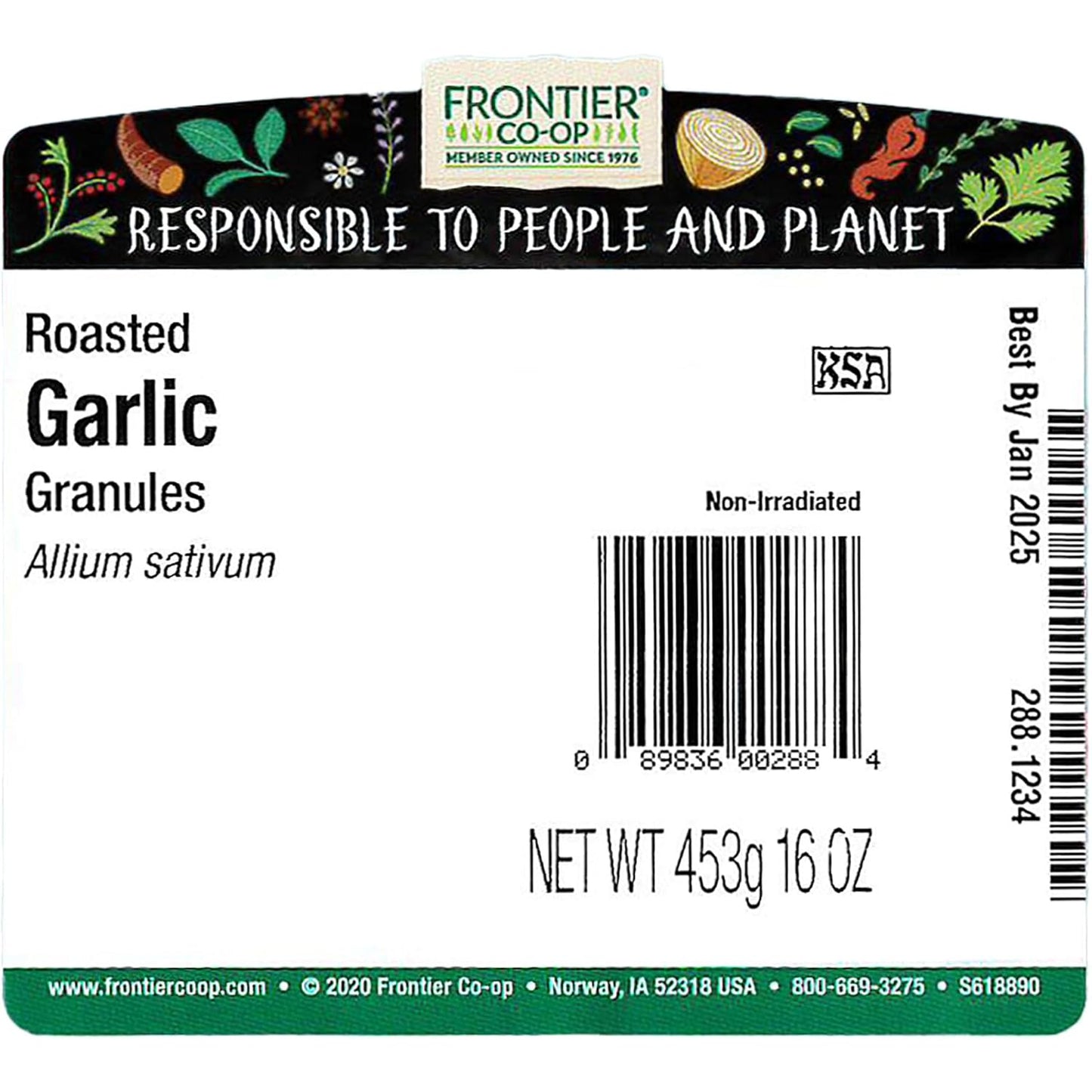 Roasted Garlic Granules 1Lb TLBH