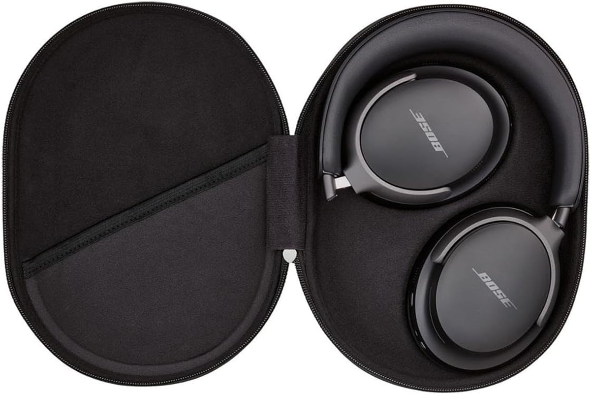 Quietcomfort Ultra Wireless Noise Cancelling Headphones with Spatial Audio, Over-The-Ear Headphones with Mic, up to 24 Hours of Battery Life (Black)