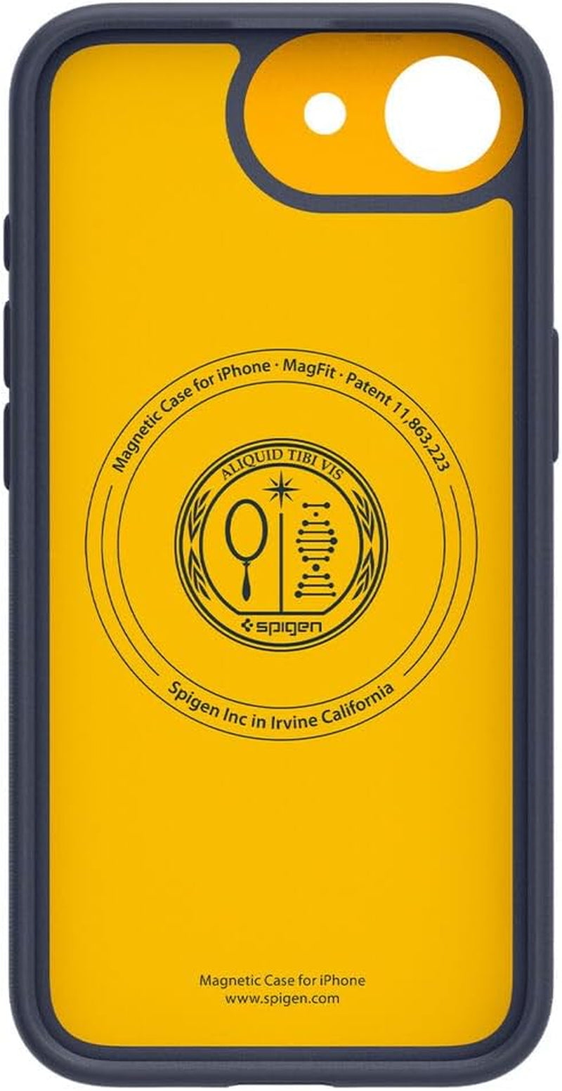 for Iphone 16E Case, Nano Pop Magfit [Compatible with Magsafe Accessories] [Military-Grade Protection] - Blueberry Navy