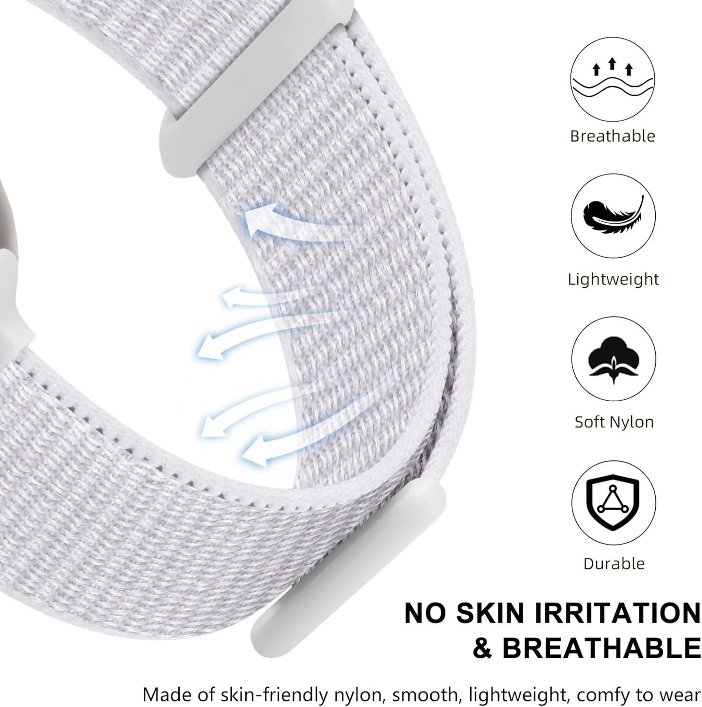 3Pack Band Compatible for Apple Watch Band 38Mm 40Mm 41Mm 42Mm 44Mm 45Mm 49Mm Women Men, Breathable Braided Woven Fabric Nylon Sport Loop Replacement Strap for Iwatch SE Ultra Series 9 8 7 6 5 4 3 2 1