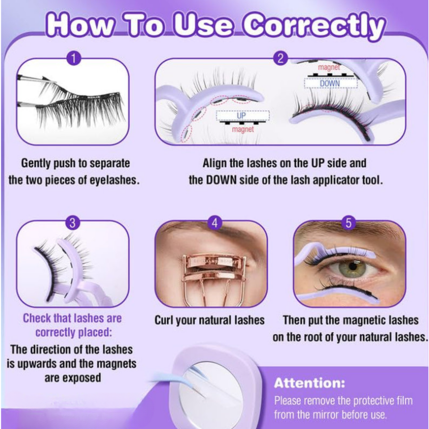 LuxeLashes Magnetic Eyelashes without Eyeliner Reusable Magnetic Eyeashes with Applicator No Glue Needed Magnetic Lashes Kit Cat Eye Magnetic Eyelashes Natural Look by LuxeLashes