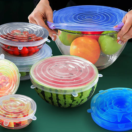 6 Silicone Stretch Lid