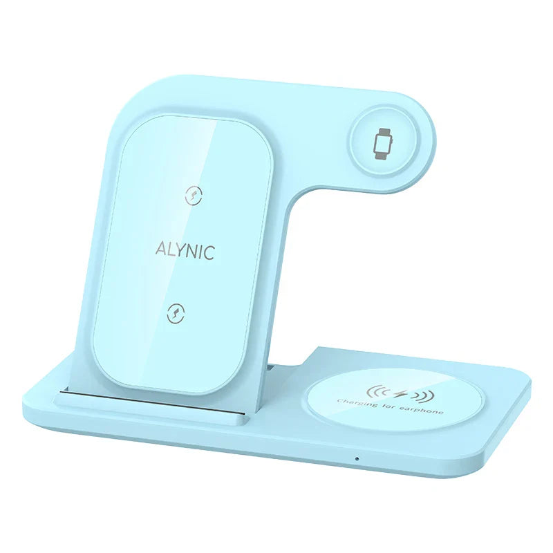 Fast Charging Station for iPhone 15/14/13/12, Apple Watch, and AirPods Pro
