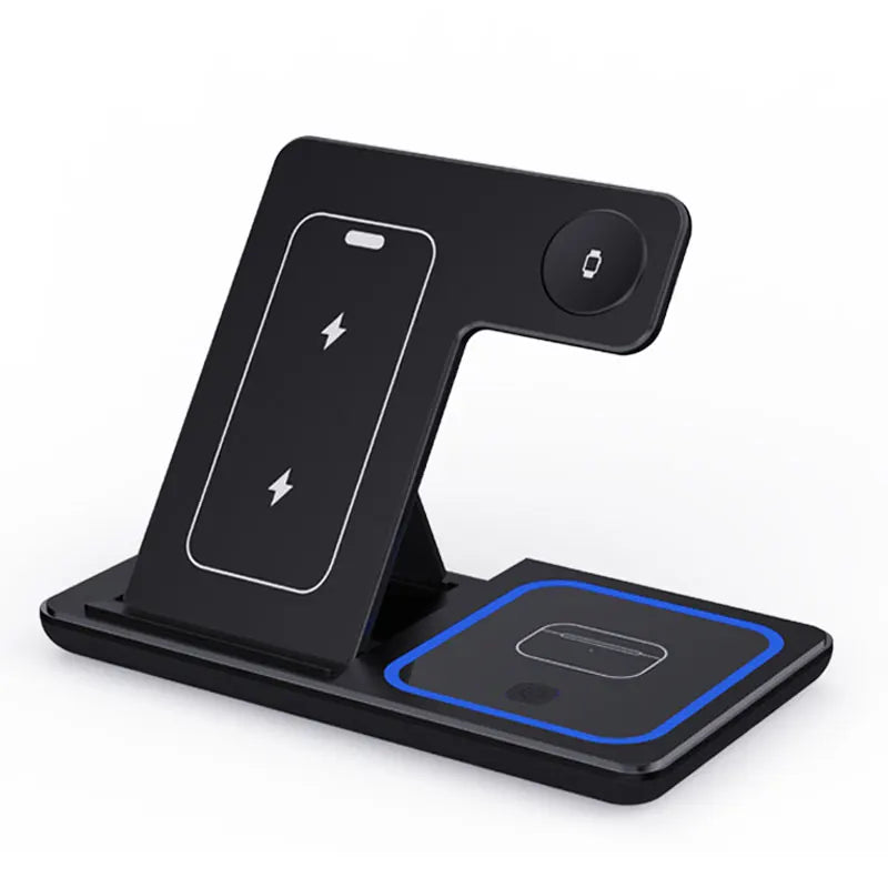 Fast Charging Station for iPhone 15/14/13/12, Apple Watch, and AirPods Pro