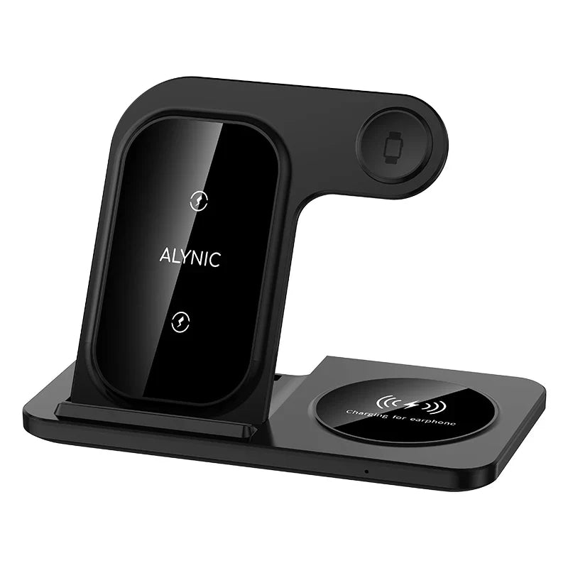 Fast Charging Station for iPhone 15/14/13/12, Apple Watch, and AirPods Pro