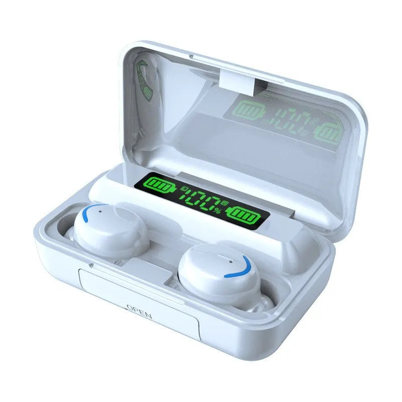 TWS F9-5 Earphone Bluetooth Earphones Wireless Headphones Hifi Stereo Sports Earbuds Headset Hearing Aids With Mic Handfree